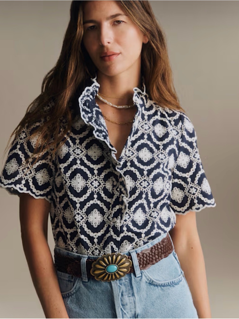 Sezane Dalhia Top